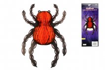 Dekoracja Halloween pająk 33cm
