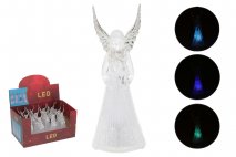 Figurka dekoracyjna LED anioł 4,3x4x11,2cm