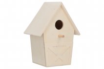 Budka drewniana dla ptaków 15,2x11x20,5cm