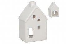 Świecznik ceramiczny Domek 8,5x6x13,5cm