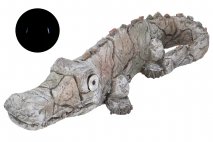 Figurka ogrodowa solarna krokodyl66x22x14,5cm