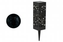 Lampa solarna 6x6x28,5cm