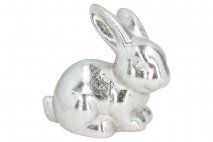 Kpl Figurka ceramiczna królik 2szt 10x7x10cm; 8x7x13cm