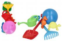 Kpl do piasku z piłką duży, śr piłki 17cm, dł. 50cm