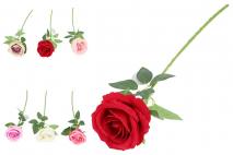 Kwiat sztuczny róża 50cm