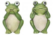 Figura ogrodowa żaba 13,5x12,5x20cm