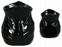 Kominek ceramiczny 9x8,5x12cm, czarny