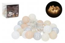 Girlanda świetlna 20LED balls 4cm 375cm