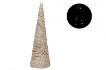 Stożek 40LED 77cm złoty