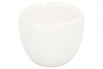 Osłonka ceramiczna 9,2x9,2x7,5cm biały