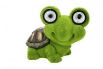 Figurka ogrodowa żółw z LED 36x22,5x27cm
