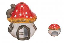 Figurka ceramiczna Grzyb 16,5x16,5x18cm