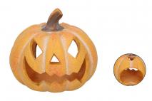 Dekoracja Halloween dynia 14,7x13,7x12,8cm