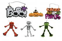 Dekoracja Halloween zawieszka mix wzorów