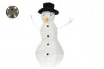 Figura dekoracyjna bałwan LED 70cm