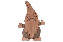 Figurka drewniana skrzat 24,5x17,5cm