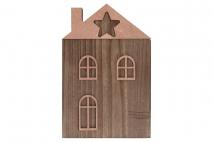 Figurka drewniana domek 29,5x18,5x2cm