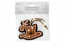 Ozd.boż. Zawieszka filcowa 2szt 8,5x8,9cm