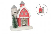 Figura dekoracyjna kominek 31x21x39cm