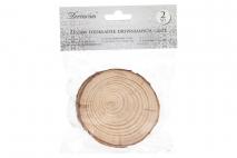 Kpl Podkładka drewniana 2szt 20cm