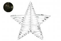 Dekoracja LED Gwiazda 30x5,5x30cm; 30LED