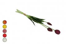 Bukiet kwiatów sztucznych tulipan 3gł. 47cm