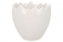 Wielk. Osłonka ceramiczna 12x12x11,5cm biały