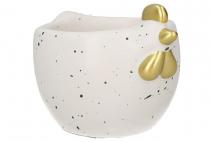 Wielk. Osłonka ceramiczna 10,3x8x7,5cm mix 2 kolorów