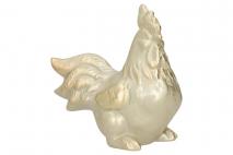 Wielk. Figurka ceramiczna kura 19x11x19cm