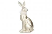 Wielk. Figurka ceramiczna królik 16x12x33cm