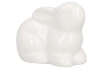 Figurka ceramiczna zając 9x5,7x6,5cm