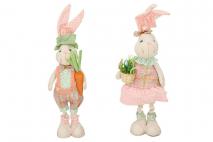 Wielk. Figurka tekstylna zając 62cm