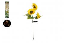 Lampa solarna, kwiaty 73cm