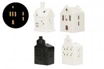 Domek ceramiczny z LED Mix BN25 H: 15cm