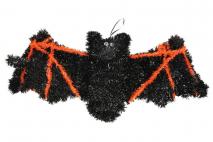 Ozd. Halloween nietoperz 46x21cm