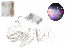 Girlanda świetlna druciki 10LED multikolor