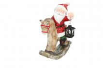 Figura dekoracyjna mikołaj 25,5x35x46,5cm