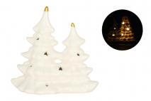 Ozd.boż. Figurka ceramiczna LED
