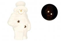 Ozd.boż. Figurka ceramiczna LED