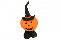 Figura tekstylna halloween dynia 57cm