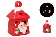 Od.boż. Figurka ceramiczna LED 7,6x7x12,5cm 7,6x7x12,5cm, mix 3 wzorów