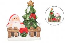 Od.boż. Figurka ceramiczna LED 10,3x5,5x11,8cm 10,3x5,5x11,8cm, mix 2 wzorów