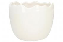 Osłonka ceramiczna 15,4x15,4x12,4cm biały