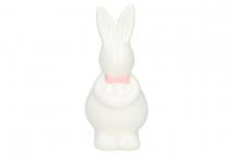 Figurka ceramiczna zając 4,7x4,7x10,5cm