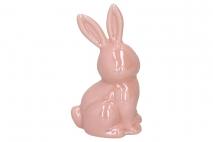 Figurka ceramiczna zając 6,2x5x10,7cm