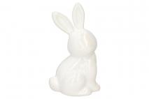 Figurka ceramiczna zając 6,2x5x10,7cm