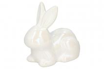 Figurka ceramiczna zając 8,7x5x7,7cm