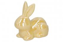 Figurka ceramiczna zając 8,7x5x7,7cm
