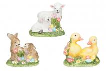 Figura ceramiczna mix 3 wzorów 9,7x14x12,3cm
