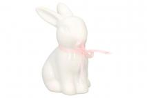 Figurka ceramiczna zając 8cm